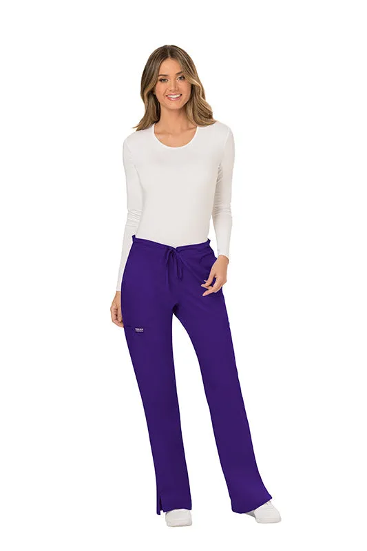 Mid Rise Drawstring Cargo Pant