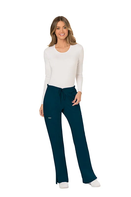 Mid Rise Drawstring Cargo Pant