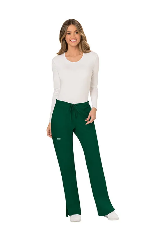 Mid Rise Drawstring Cargo Pant