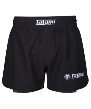 Milan Hybrid High Cut Shorts - Red