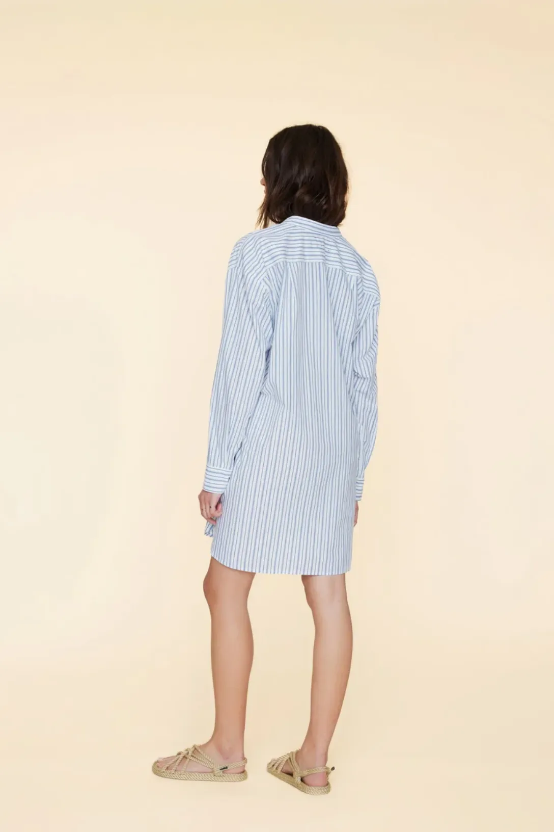 Mills Dress | Coastal Stripe