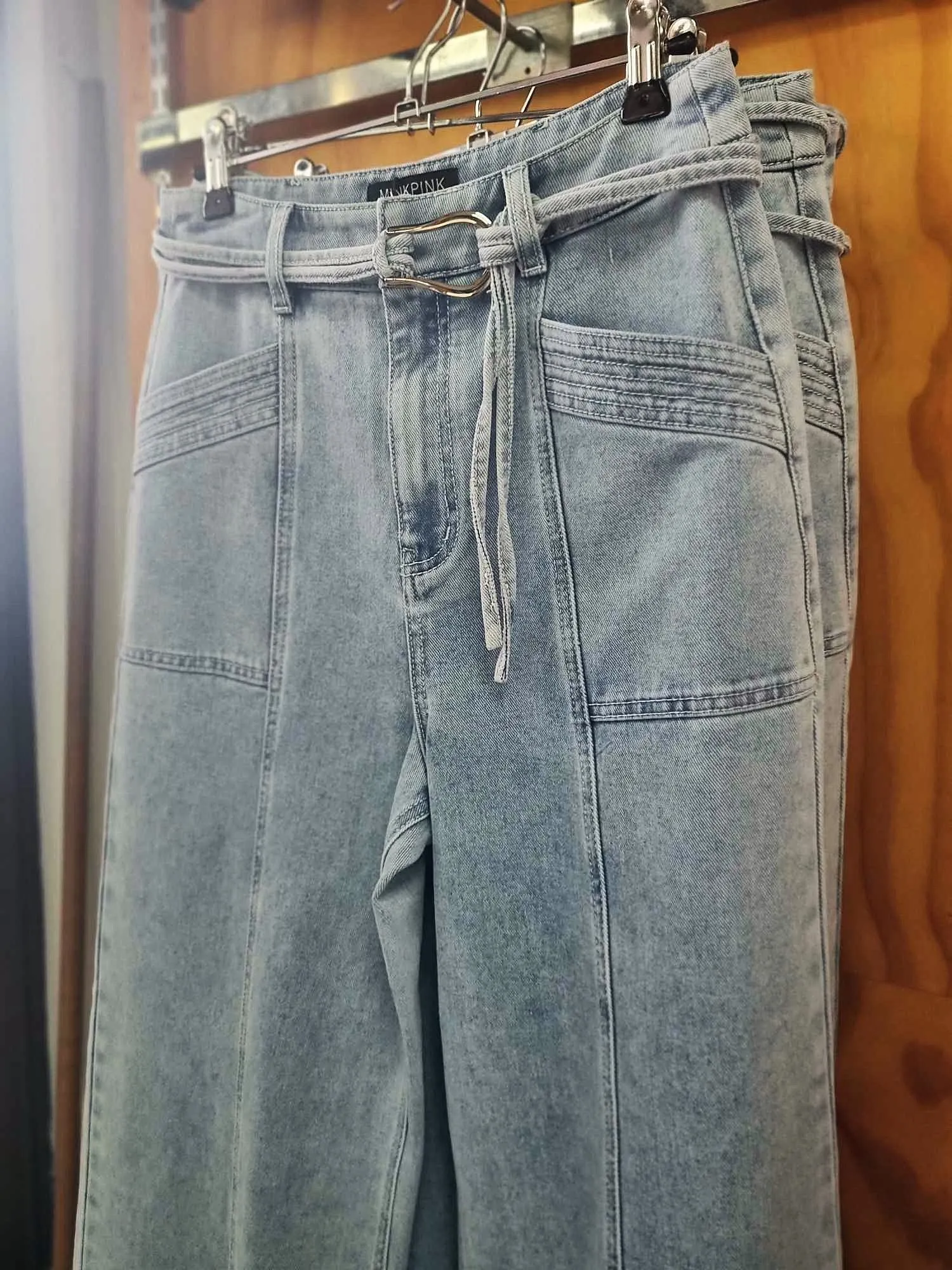 MINK PINK Oliver Denim Straight Leg Jean