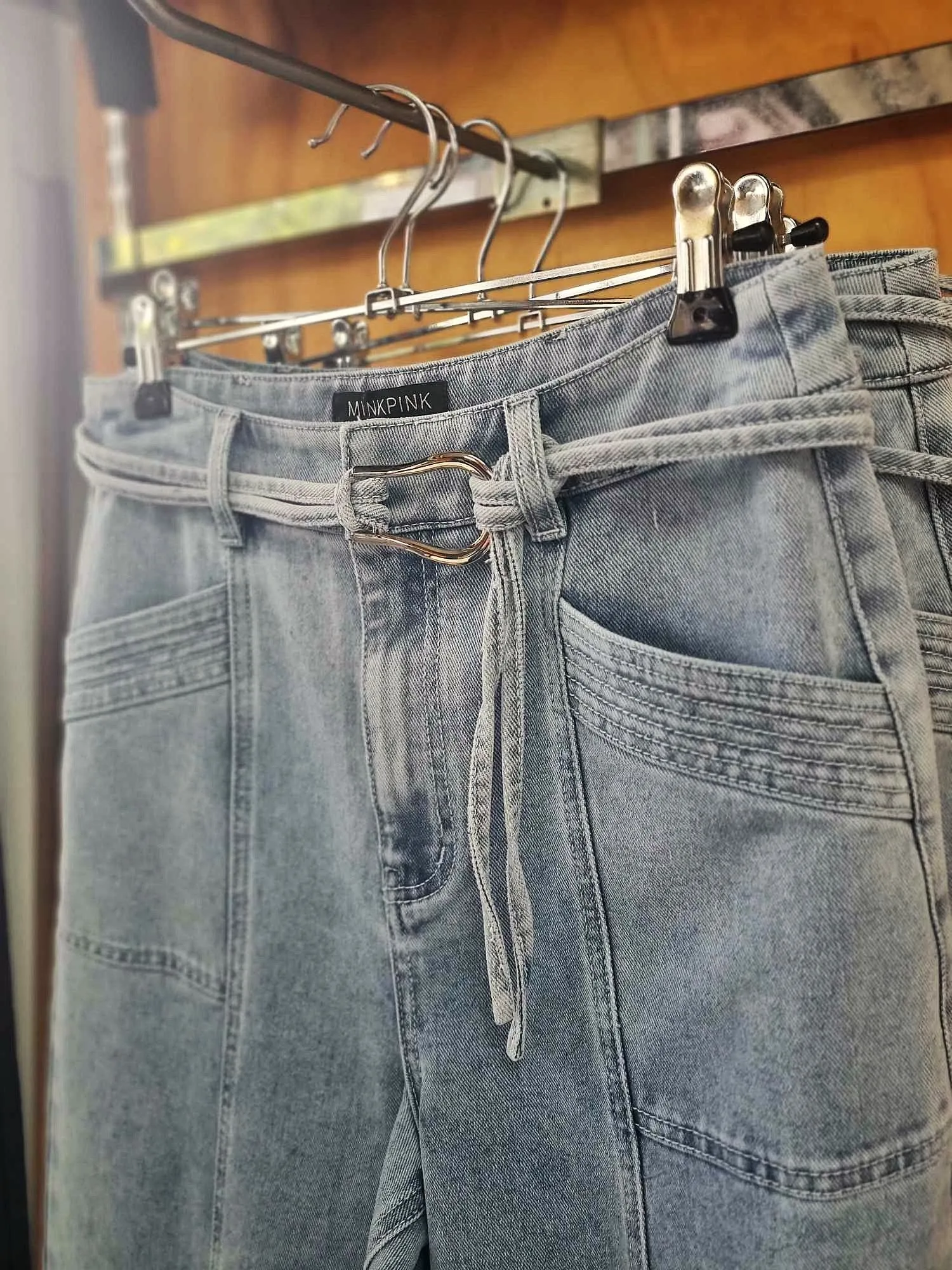MINK PINK Oliver Denim Straight Leg Jean