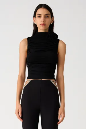 MISTY MATTE JERSEY TOP