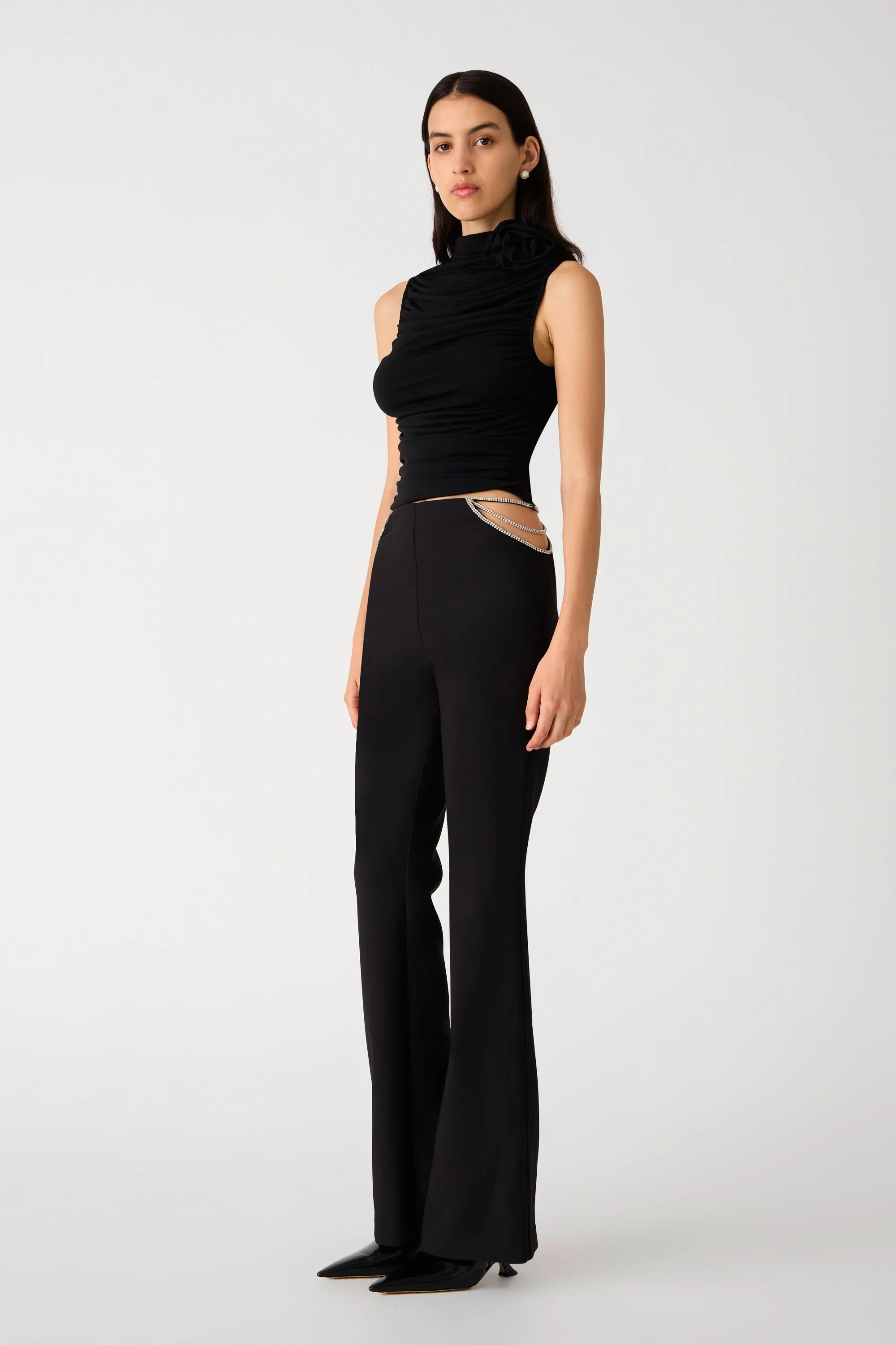 MISTY MATTE JERSEY TOP