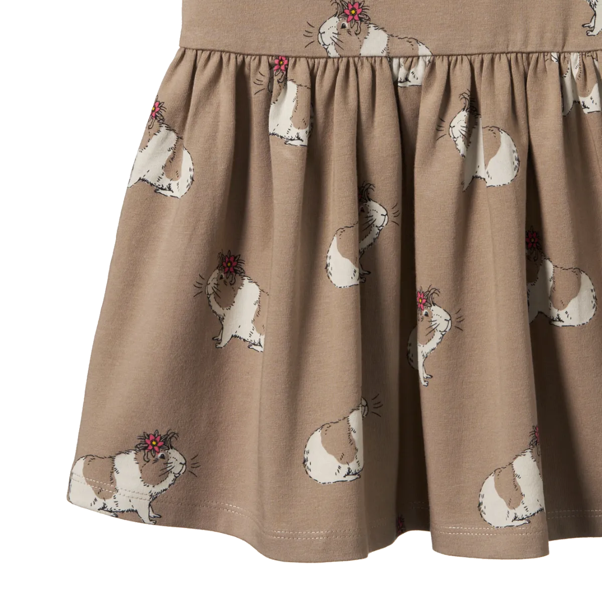 NATURE BABY SATURDAY DRESS MOON FLOWER GALA PRINT