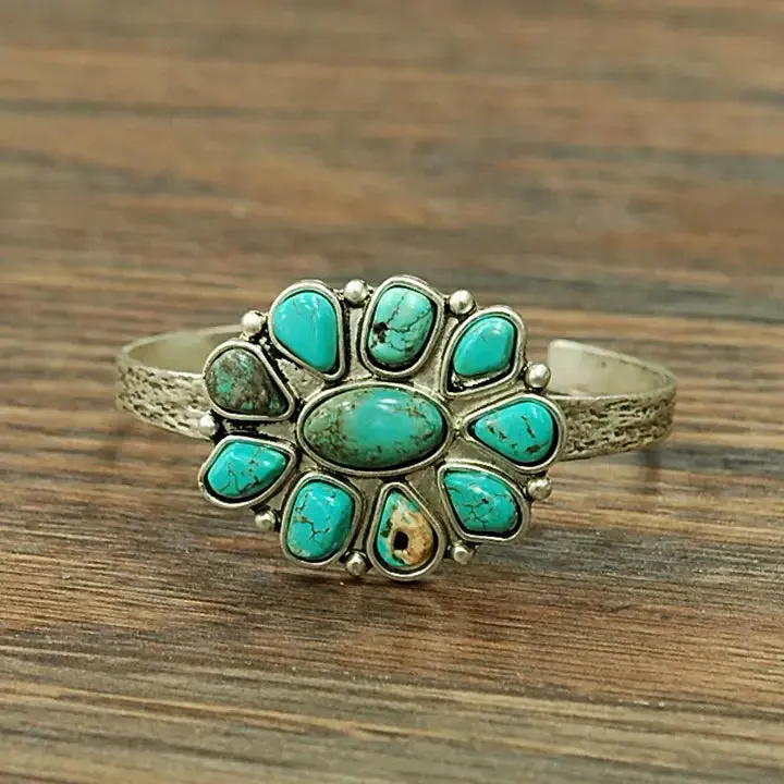 Navajo Turquoise Cuff Bracelet