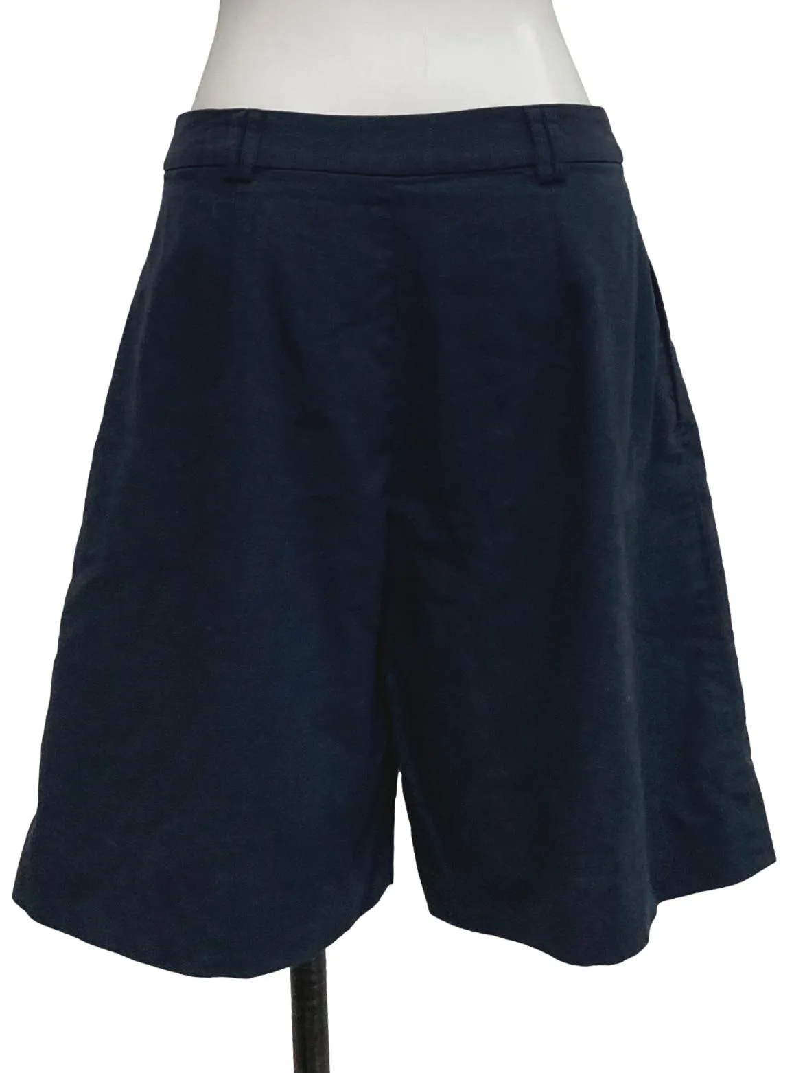 Navy Blue High Waisted Shorts OSN