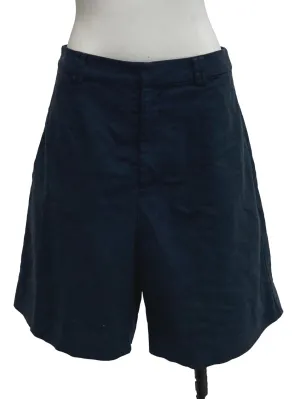 Navy Blue High Waisted Shorts OSN