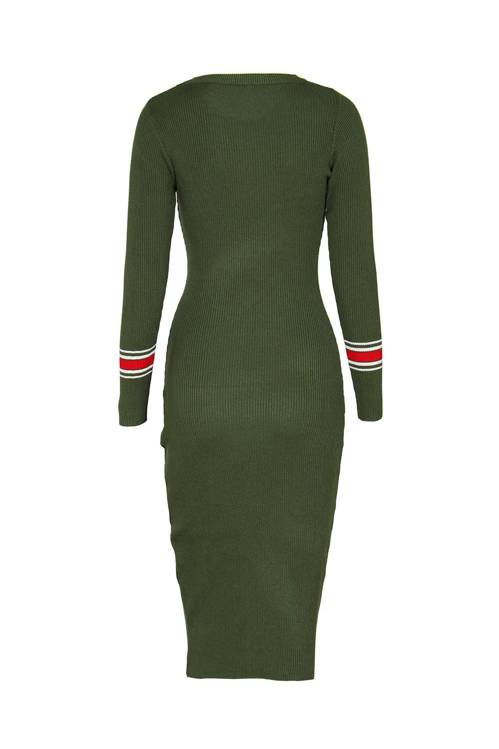 New Autumn and Winter Slim Knit Dress