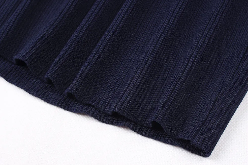 New Autumn and Winter Slim Knit Dress