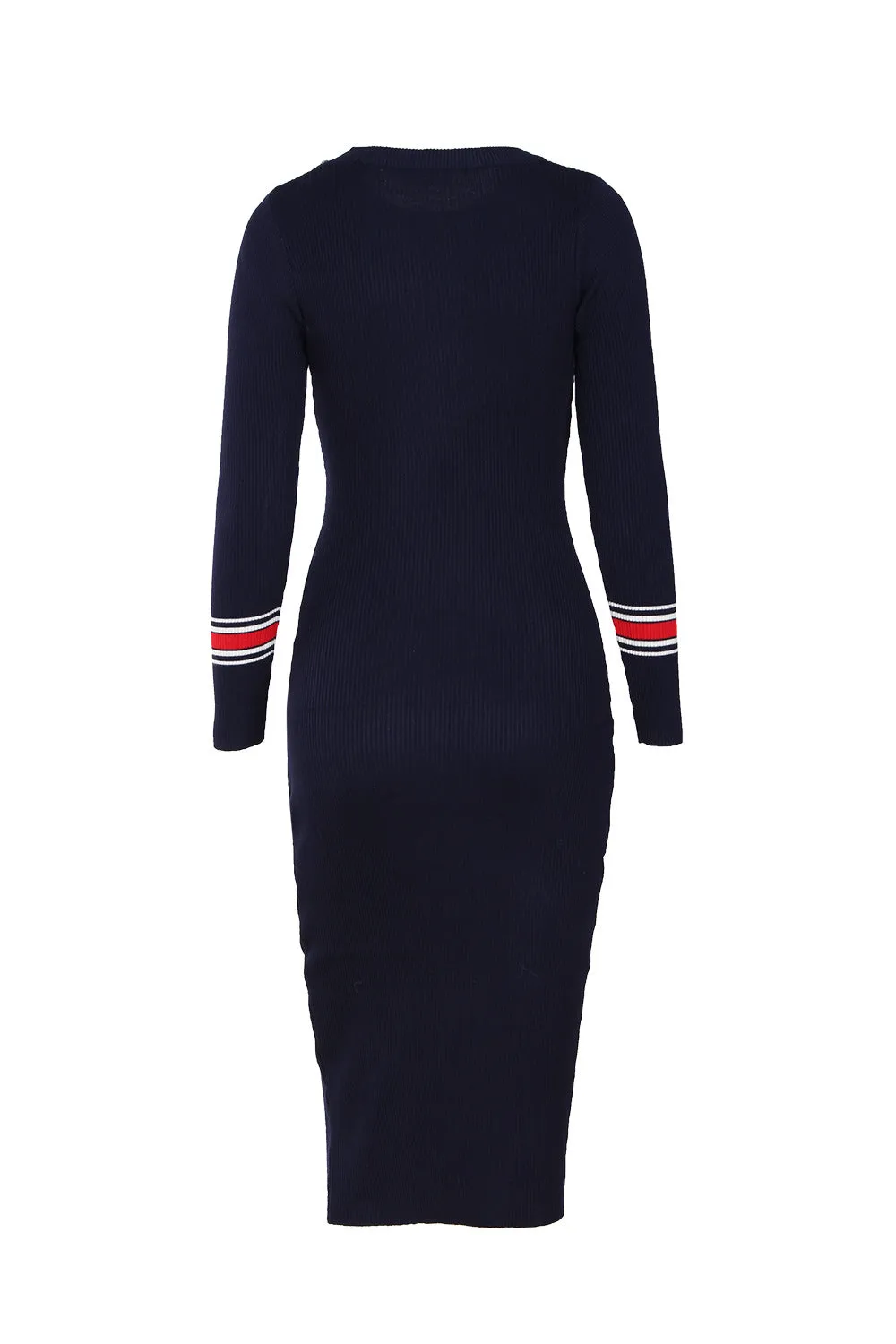 New Autumn and Winter Slim Knit Dress