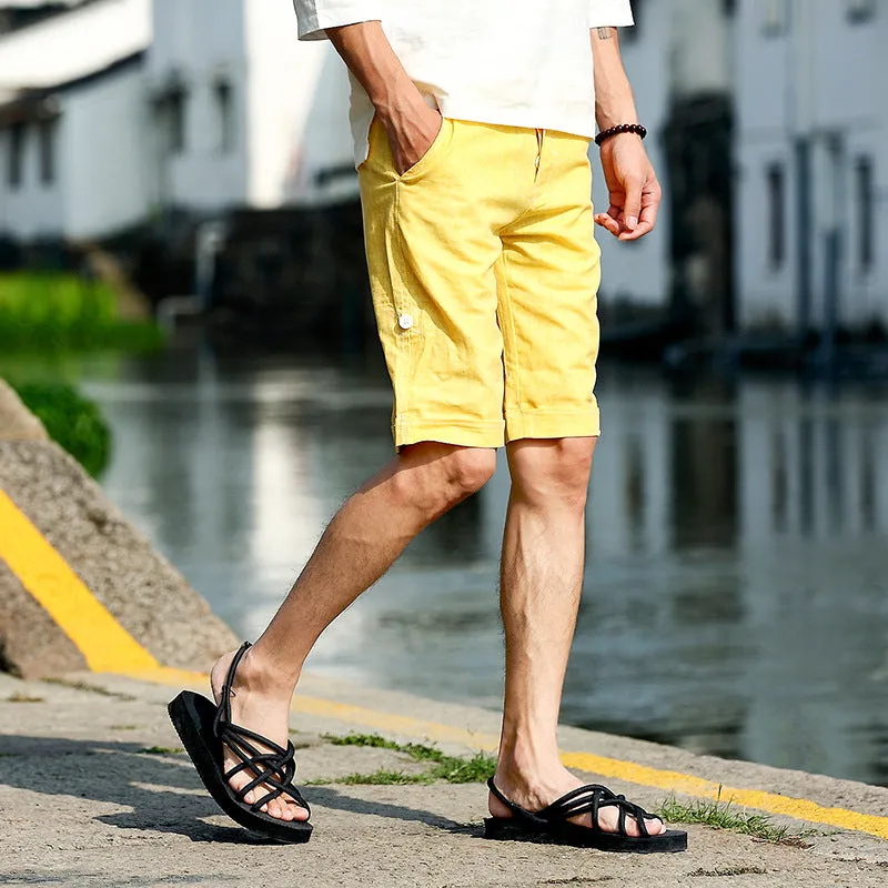 New Linen Shorts for Men