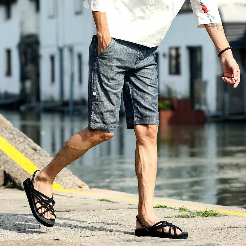 New Linen Shorts for Men