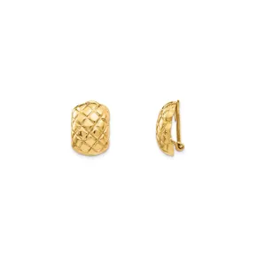 Non-Pierced Omega Back Earring (14K)