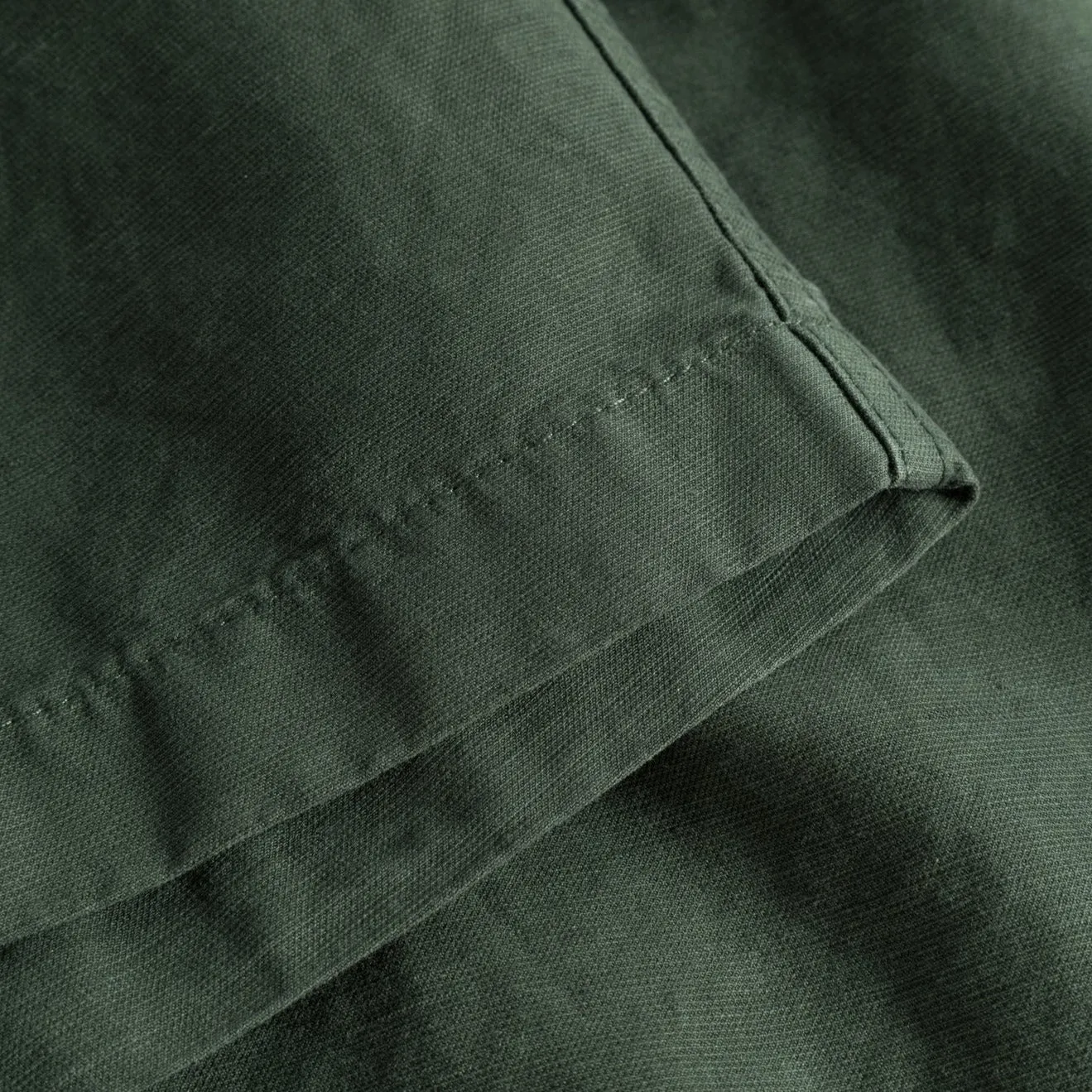 Norse Projects Ezra Relaxed Cotton LinenShort Spruce Green
