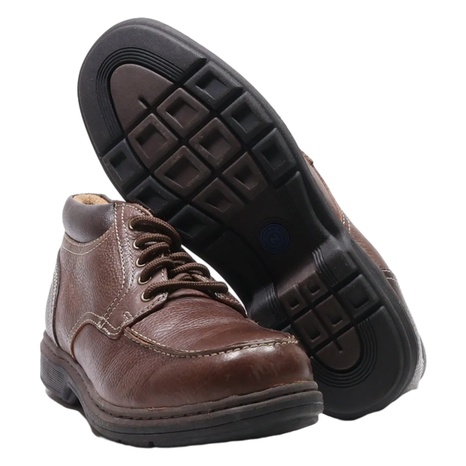 NUNN BUSH Chukka Boots Brown Leather Mens UK 8.5