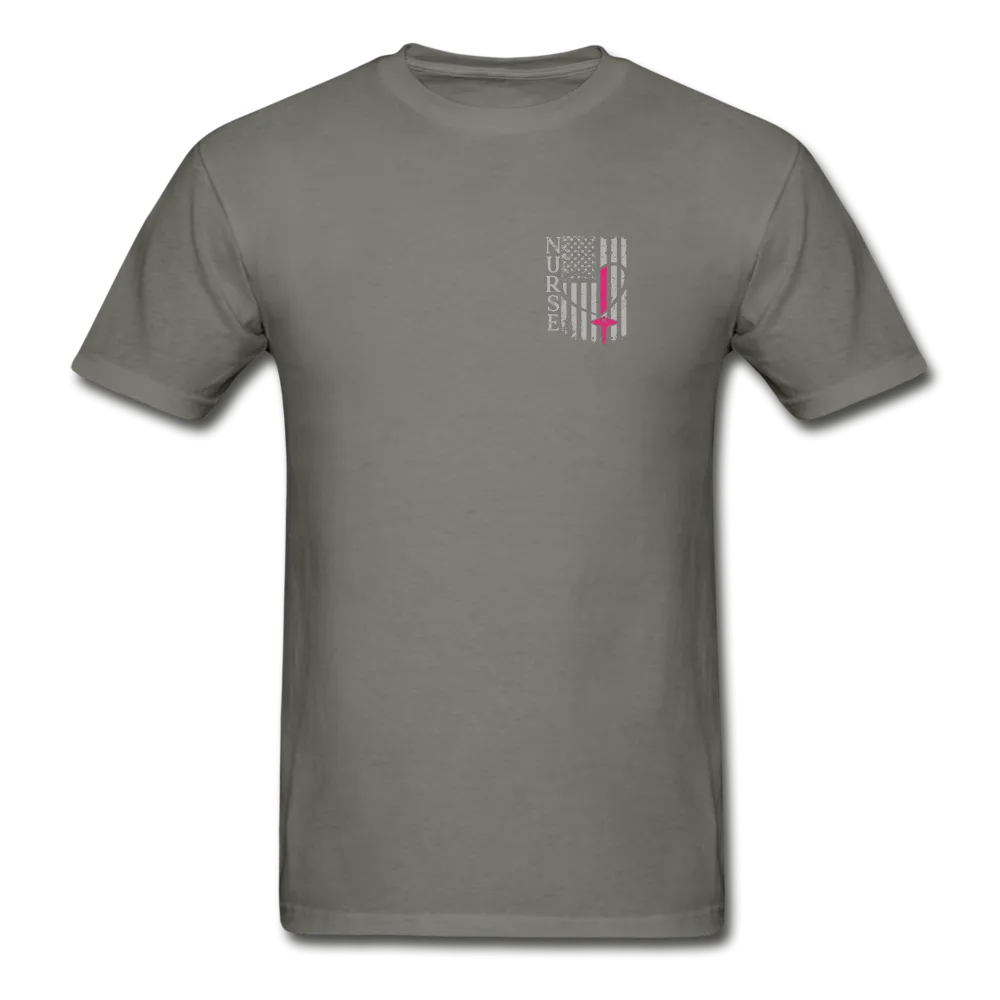 Nurse Flag Gildan Ultra Cotton Adult T-Shirt (CK1213)