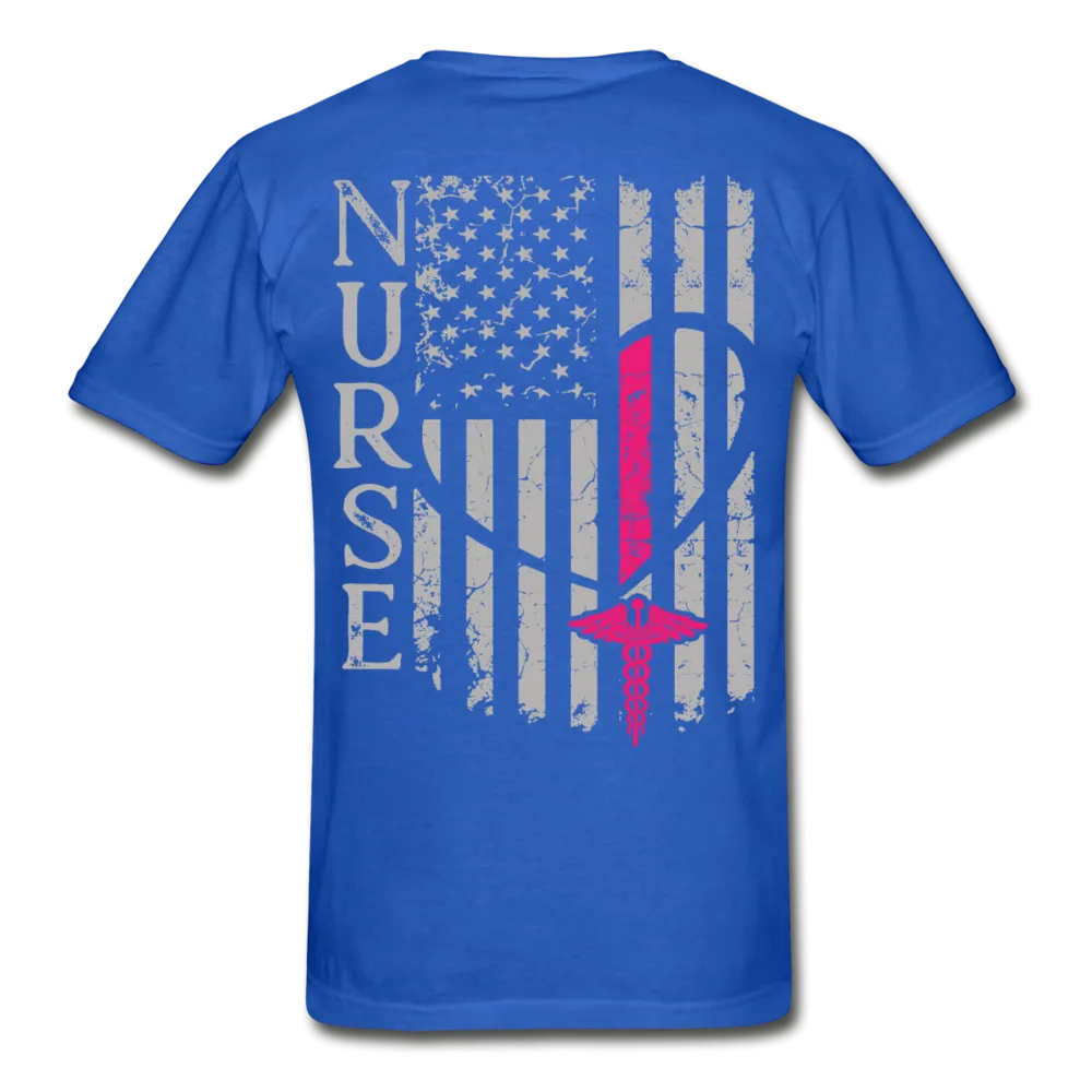 Nurse Flag Gildan Ultra Cotton Adult T-Shirt (CK1213)