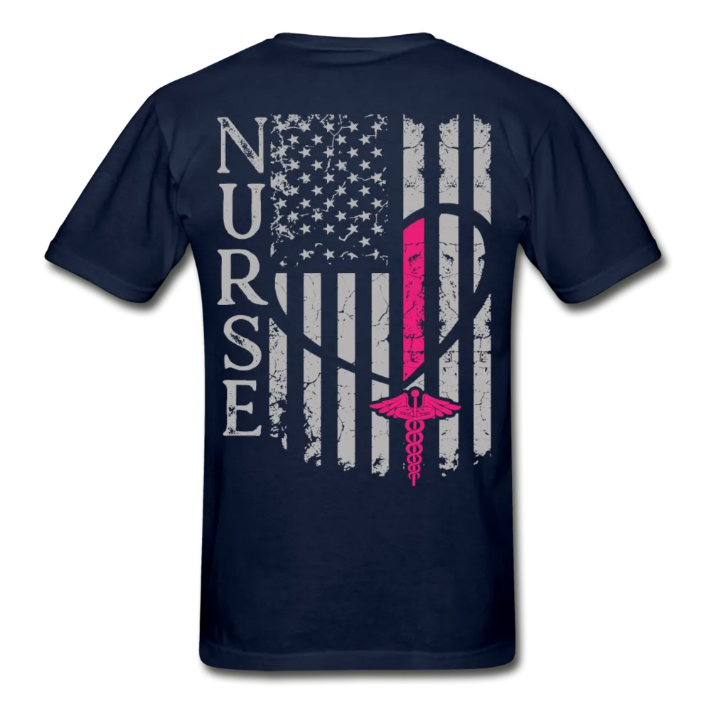 Nurse Flag Gildan Ultra Cotton Adult T-Shirt (CK1213)