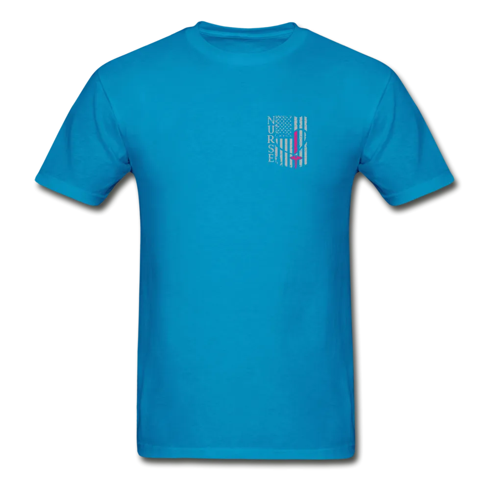 Nurse Flag Gildan Ultra Cotton Adult T-Shirt (CK1213)