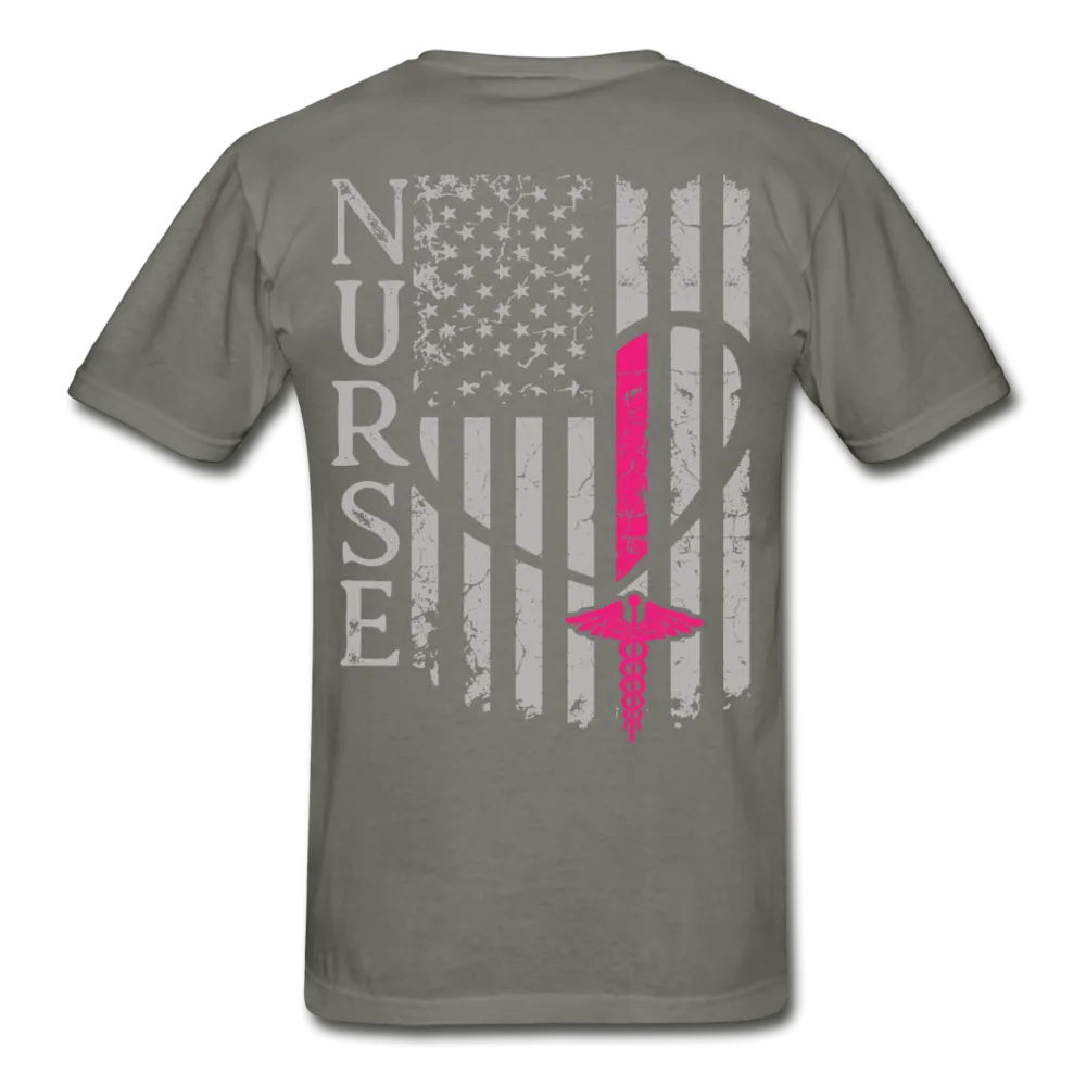 Nurse Flag Gildan Ultra Cotton Adult T-Shirt (CK1213)