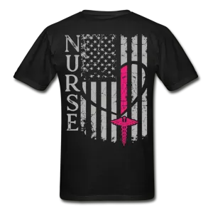Nurse Flag Gildan Ultra Cotton Adult T-Shirt (CK1213)
