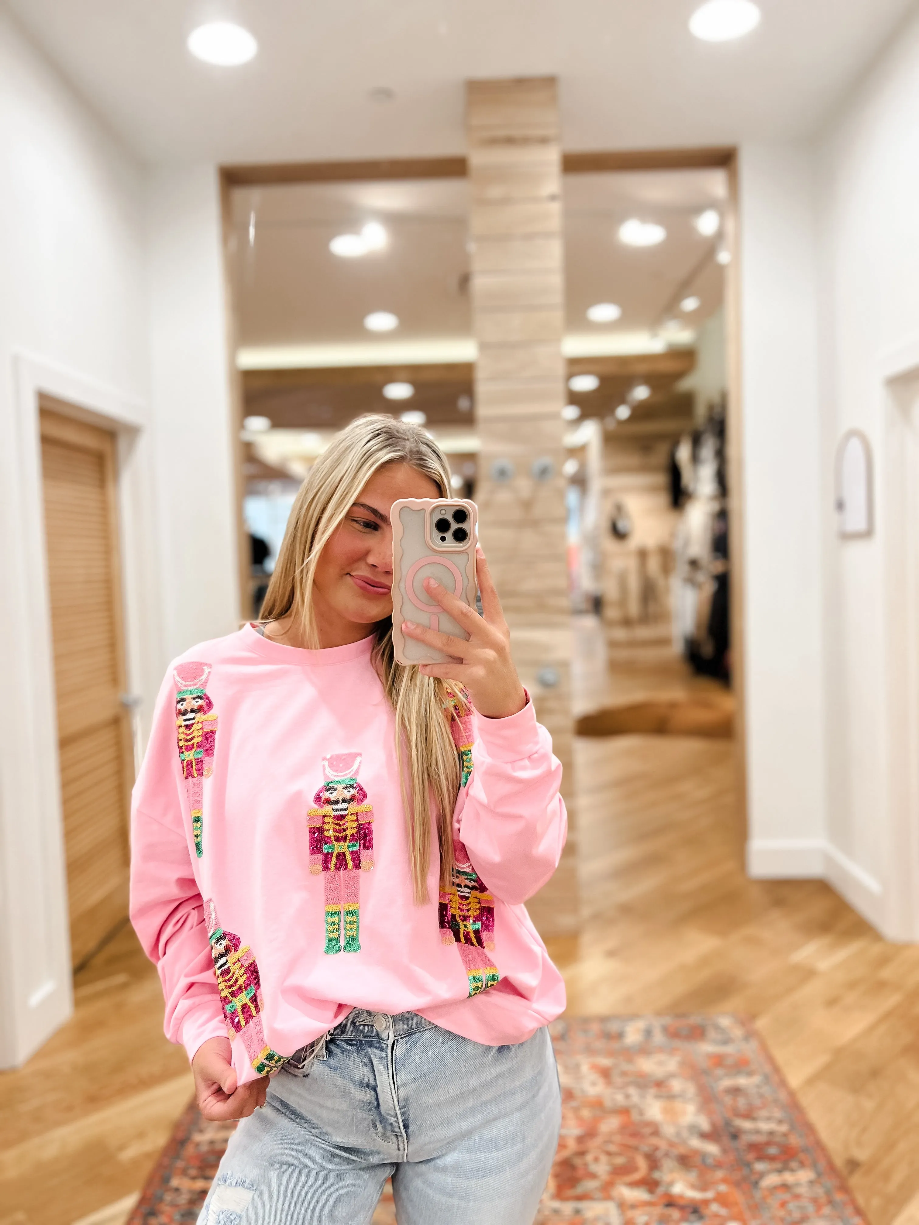 Nutcracker Pink Pullover