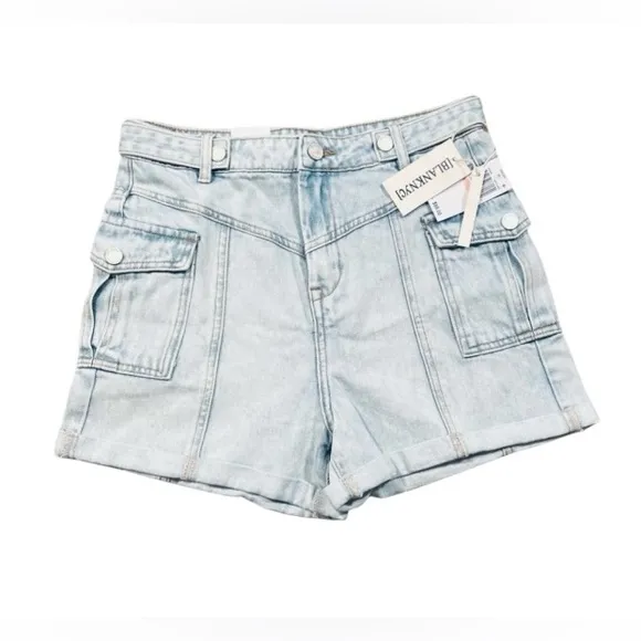 NWT Blank NYC The Perry Mom Cargo Shorts