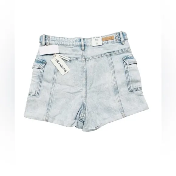 NWT Blank NYC The Perry Mom Cargo Shorts
