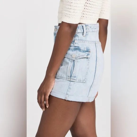 NWT Blank NYC The Perry Mom Cargo Shorts
