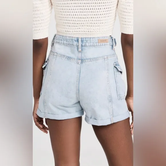 NWT Blank NYC The Perry Mom Cargo Shorts