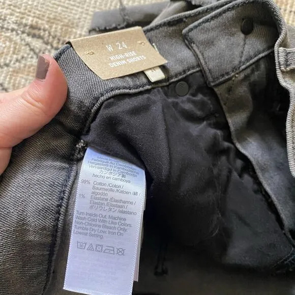 NWT: Madewell High Rise Cuffed Denim Shorts