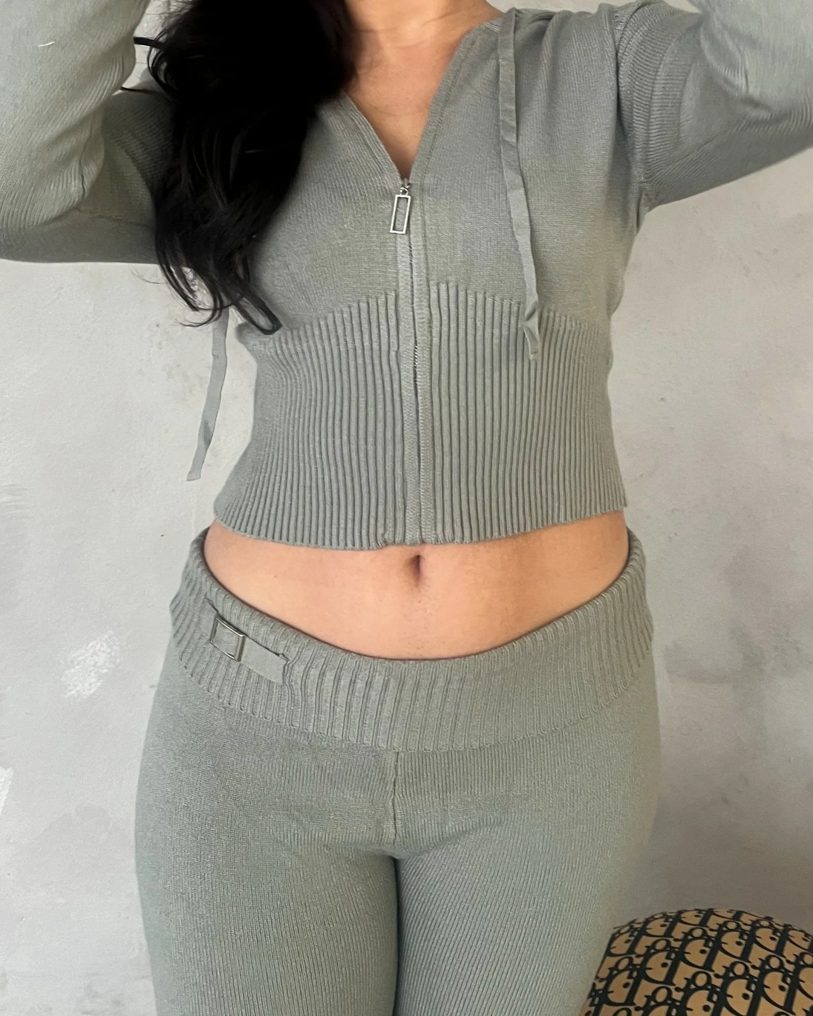 On the Daily Knit Flare Pants