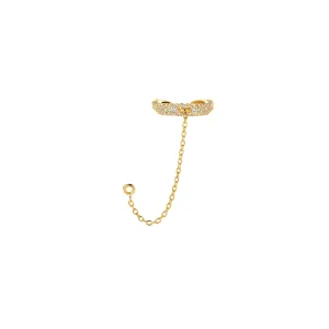 Onda Pavé Ear Cuff