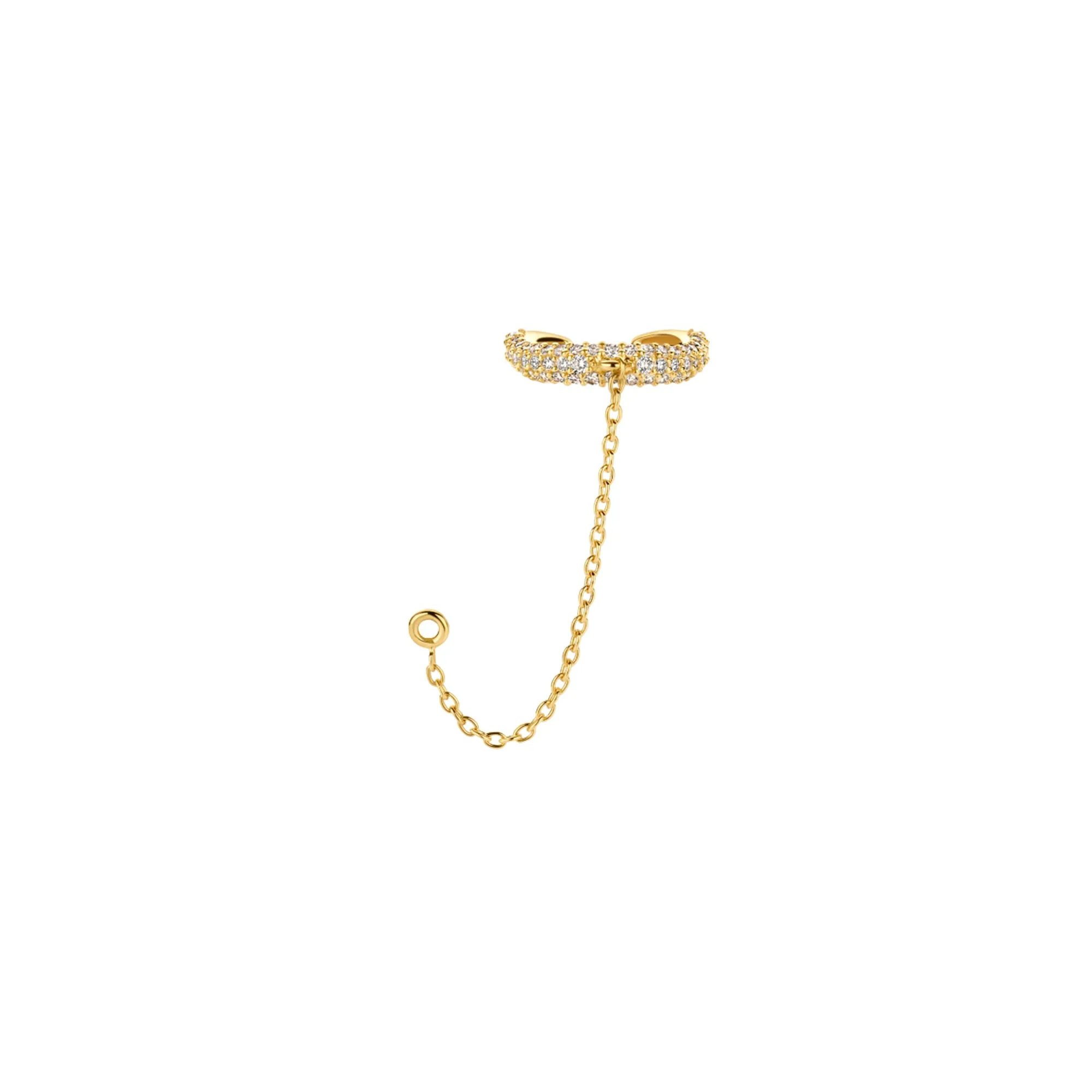 Onda Pavé Ear Cuff