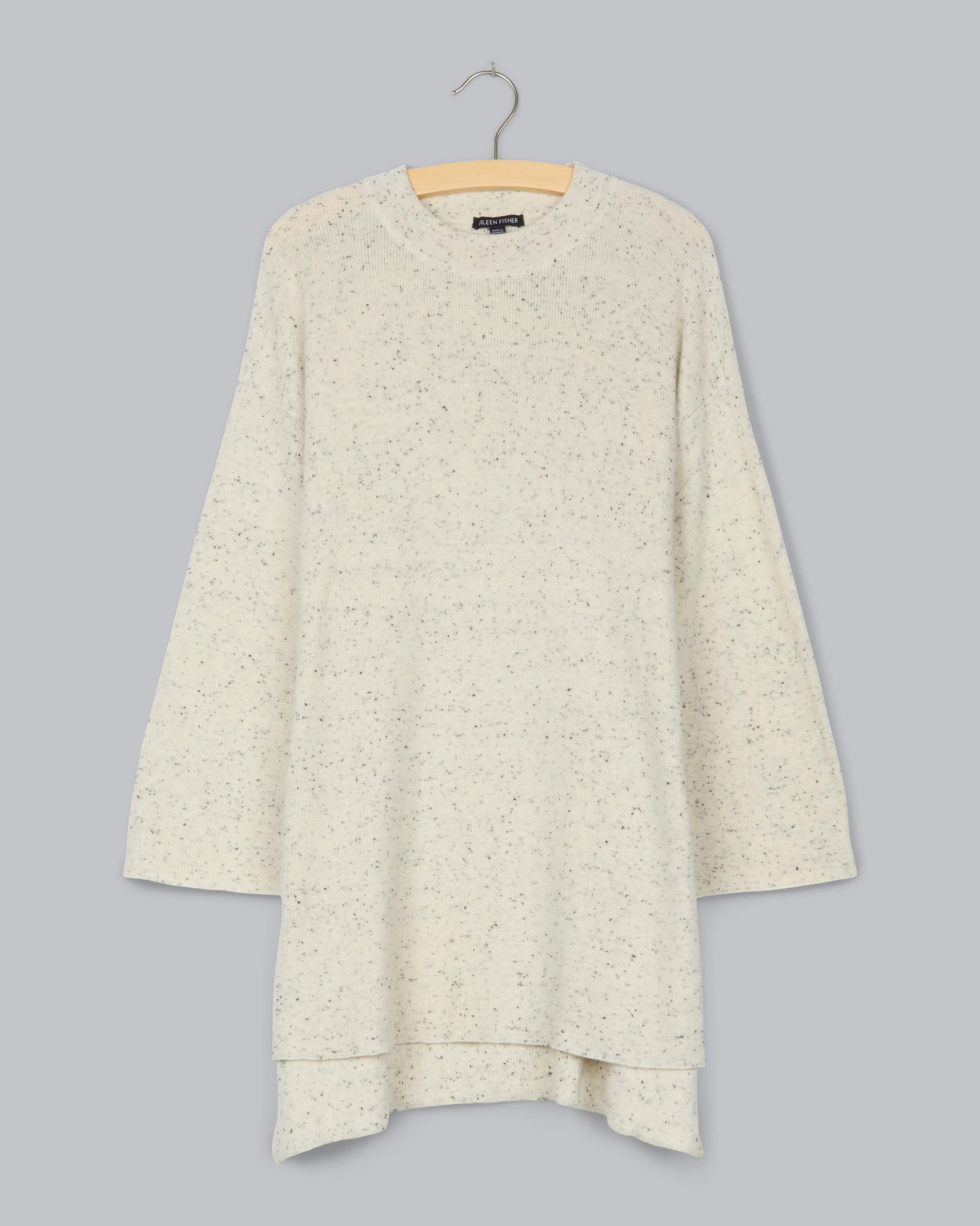 Organic Cotton Speckle Pullover