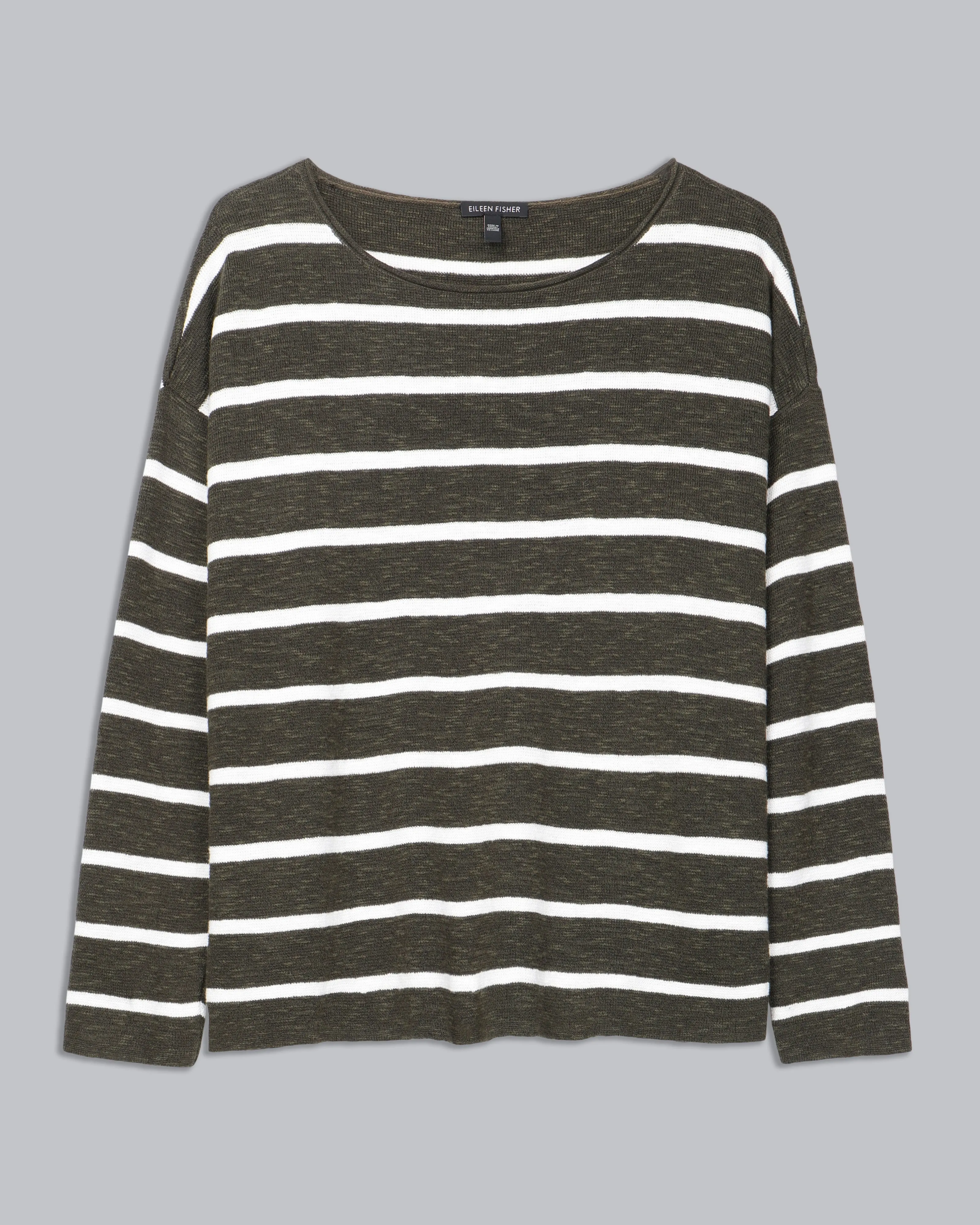 Organic Linen Cotton Slub Pullover
