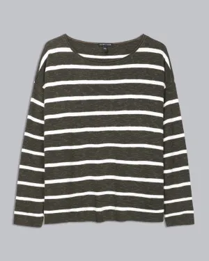 Organic Linen Cotton Slub Pullover