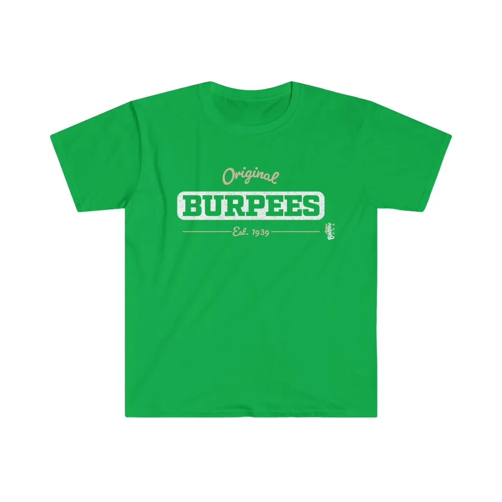 Original Burpees - Est. 1939 - Men's Fitted Workout T Shirt