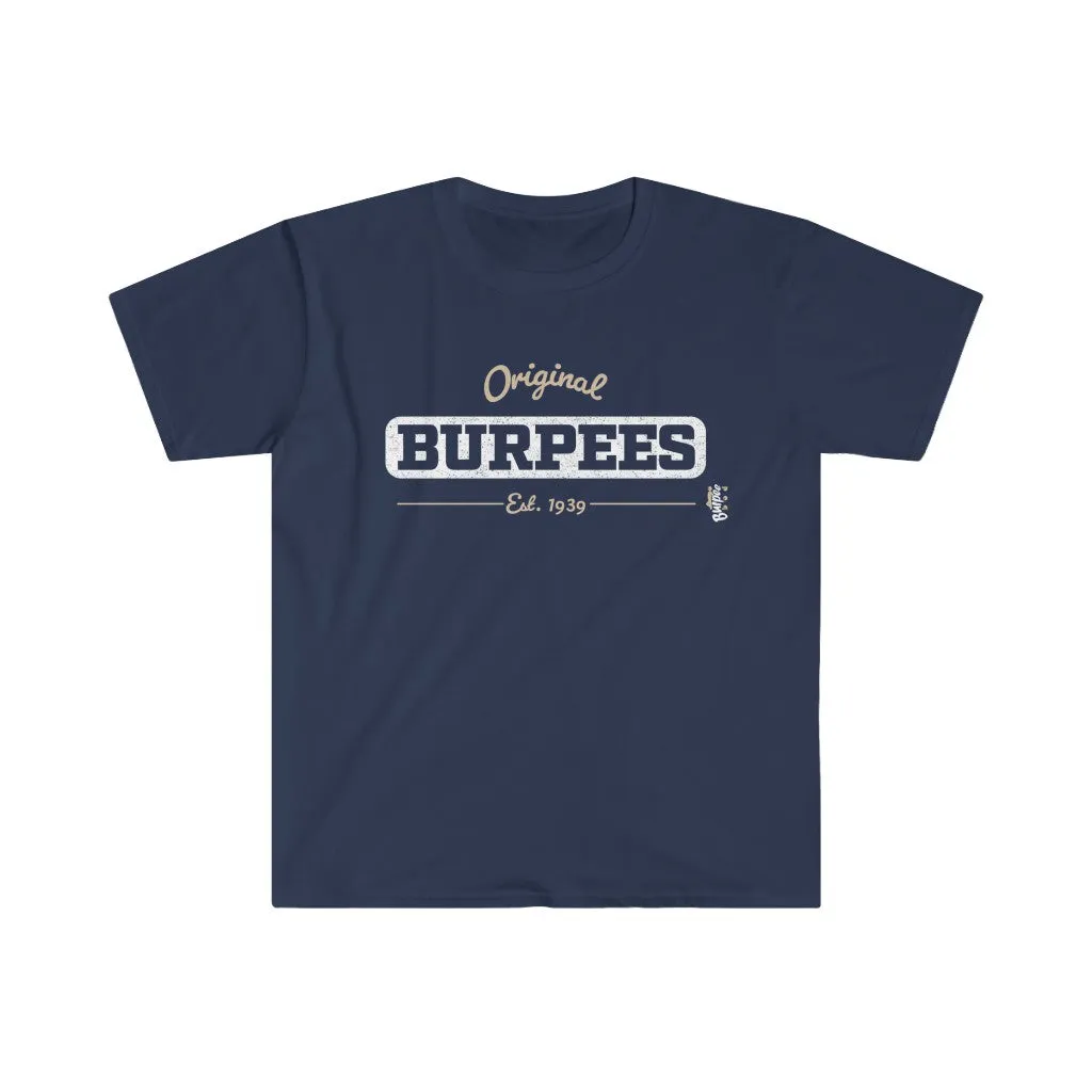 Original Burpees - Est. 1939 - Men's Fitted Workout T Shirt