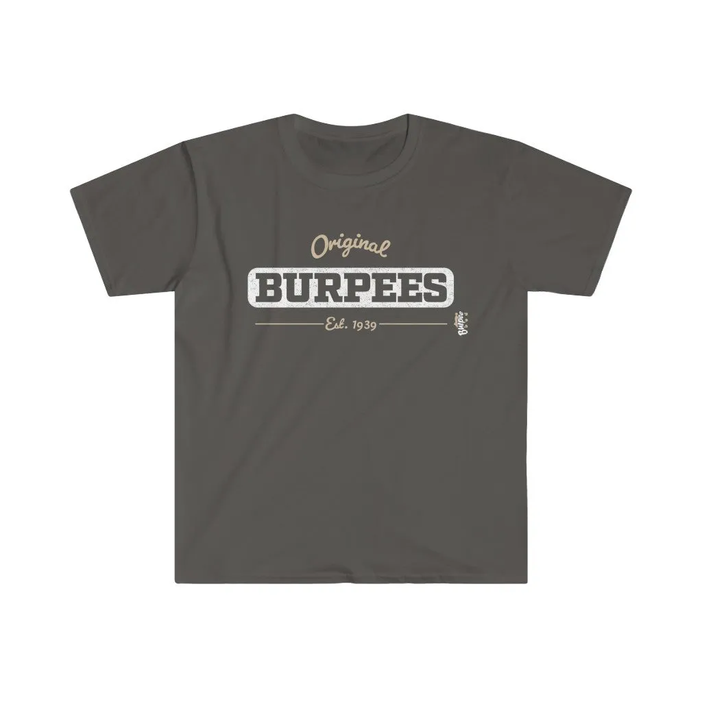 Original Burpees - Est. 1939 - Men's Fitted Workout T Shirt