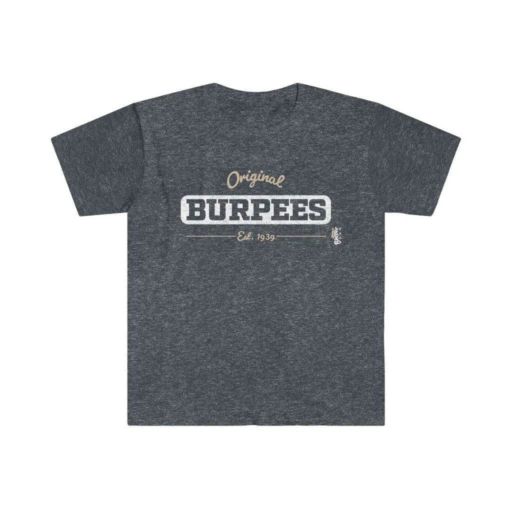 Original Burpees - Est. 1939 - Men's Fitted Workout T Shirt