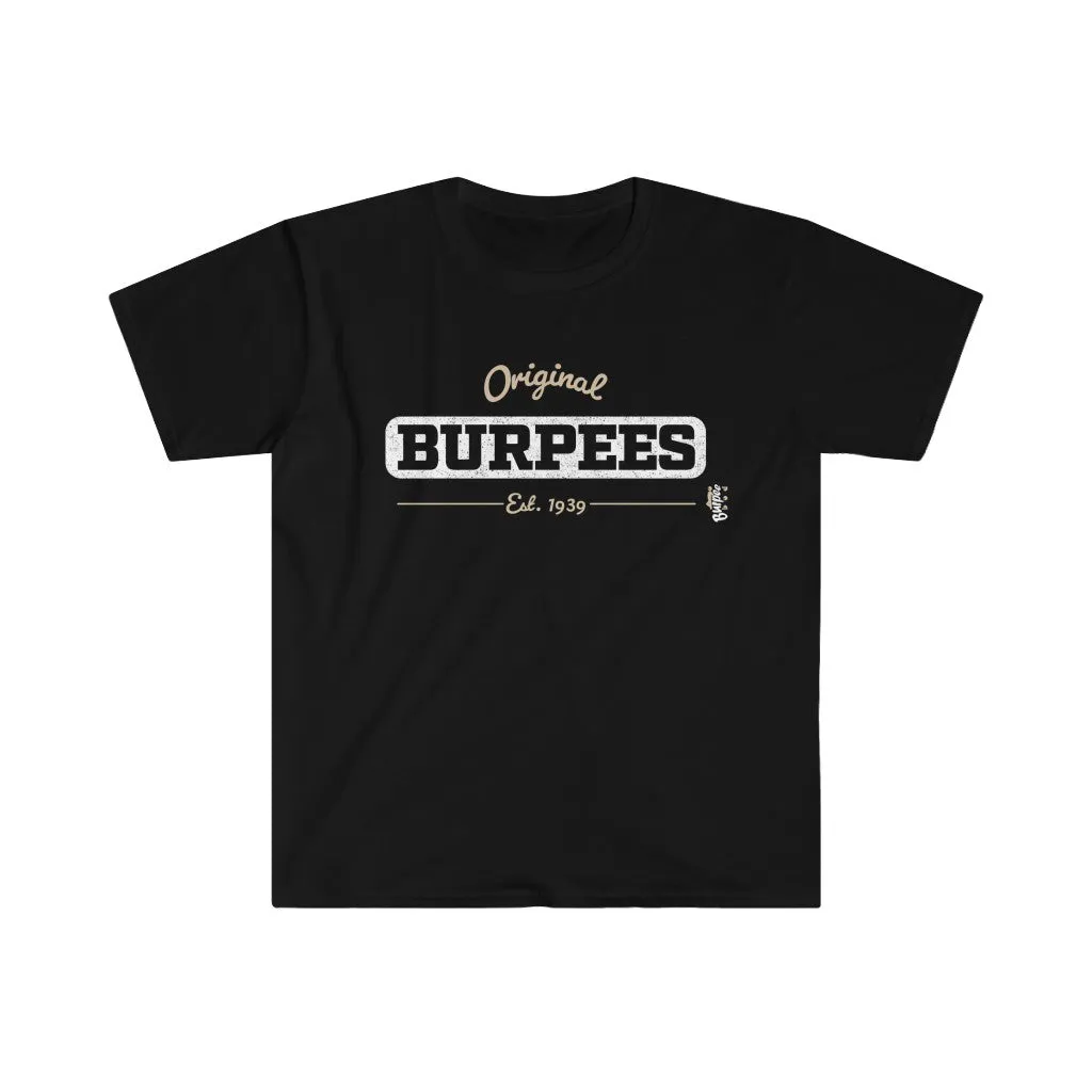 Original Burpees - Est. 1939 - Men's Fitted Workout T Shirt