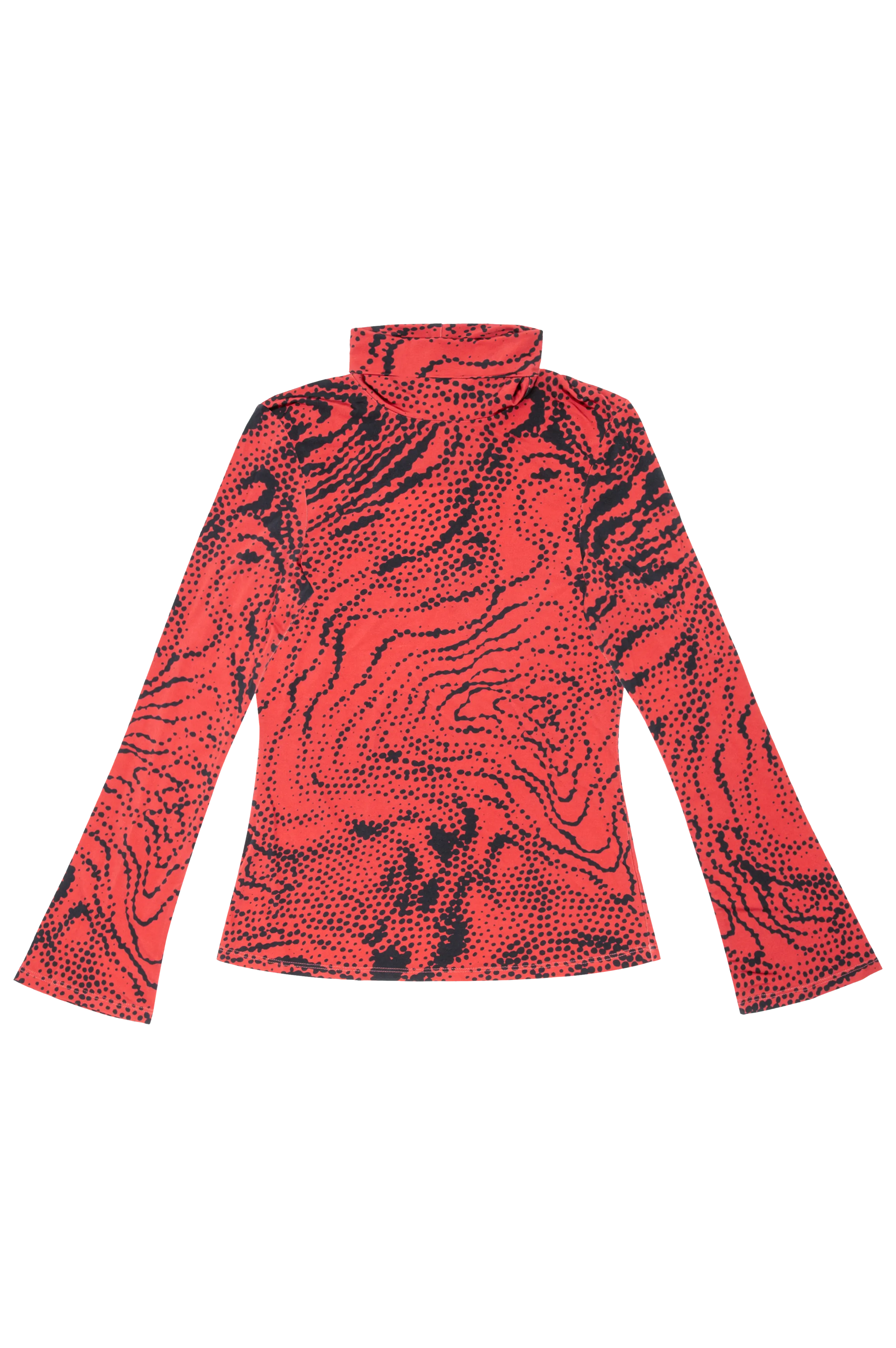 Orma Turtleneck - Zora Red