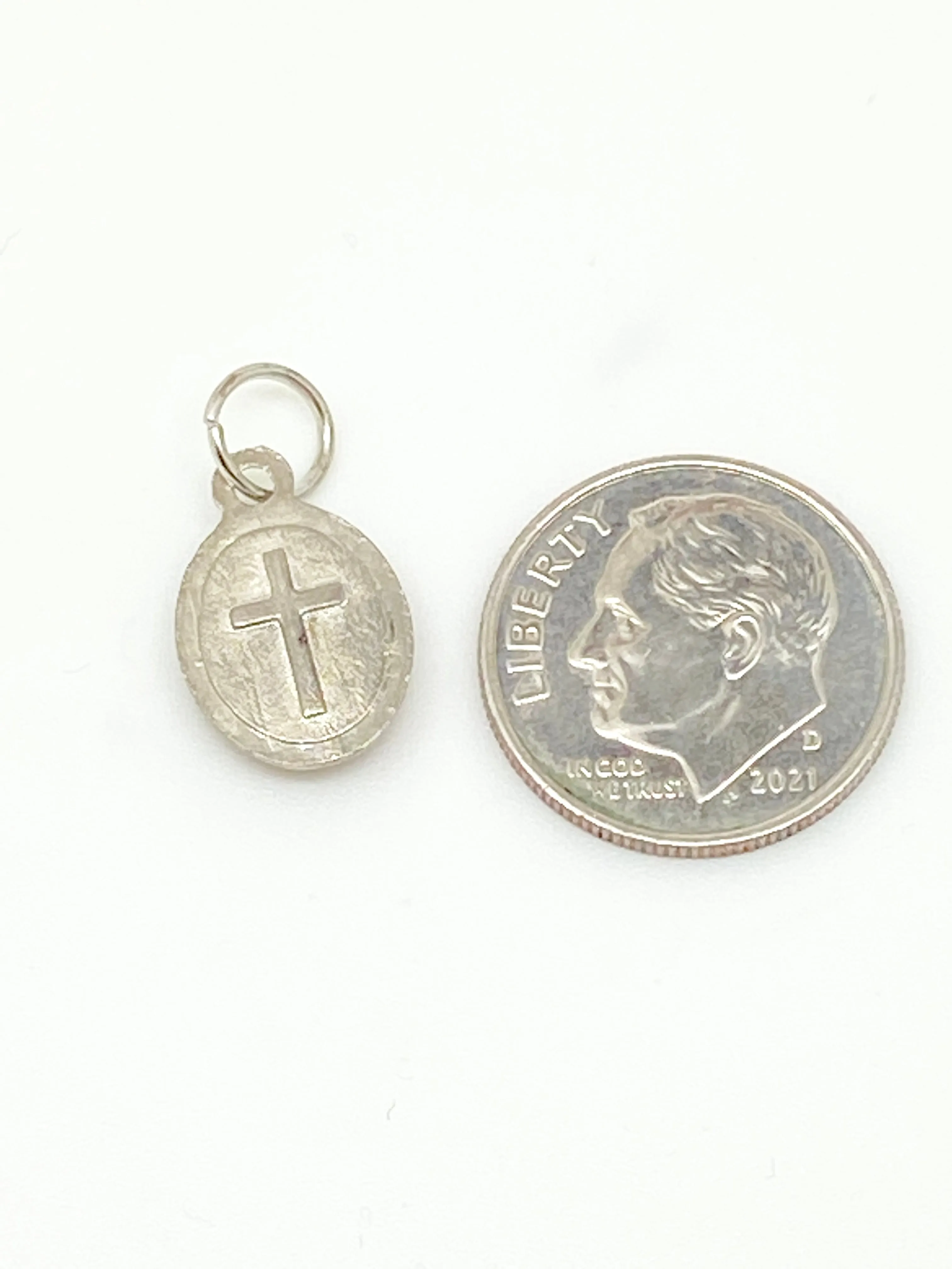 Our Lady of Lourdes Medal Charm