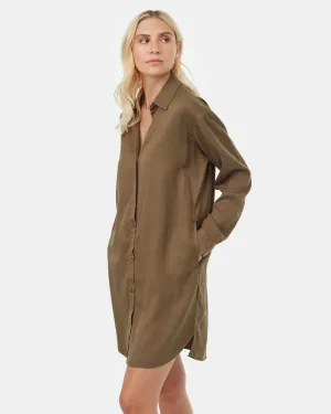Oversized Shirt Dress