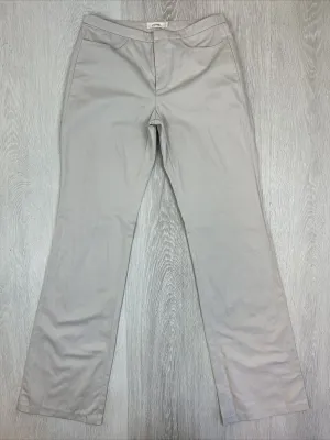 Ownley Womens Beige Gentle Flair Bootcut Pants Size Small