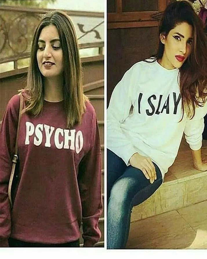 Pack Of 2 - Maroon and White Cotton Printed T-Shirts For Women