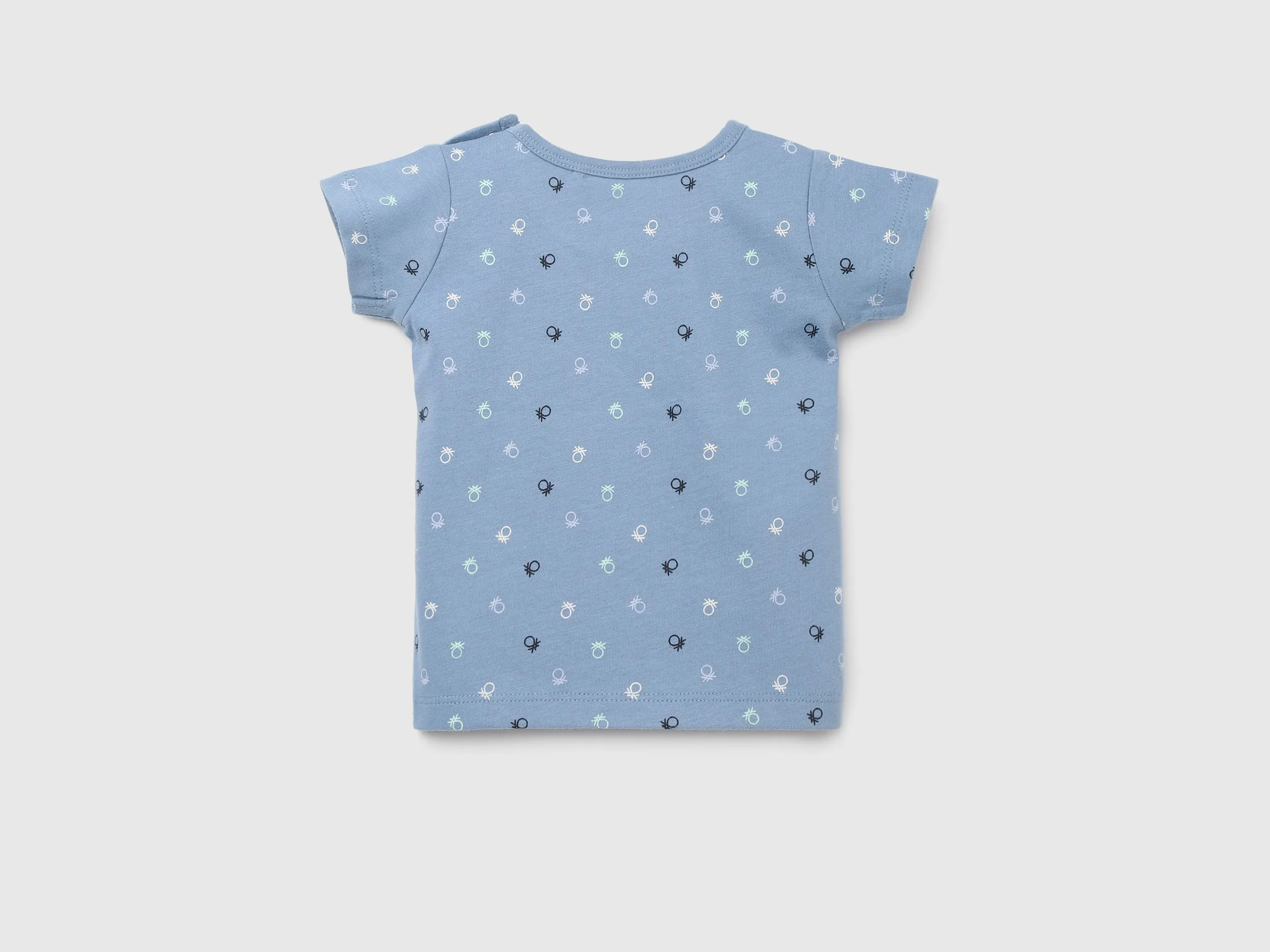 Pack of 2 Regular Fit Round Neck Printed Baby T-Shirts